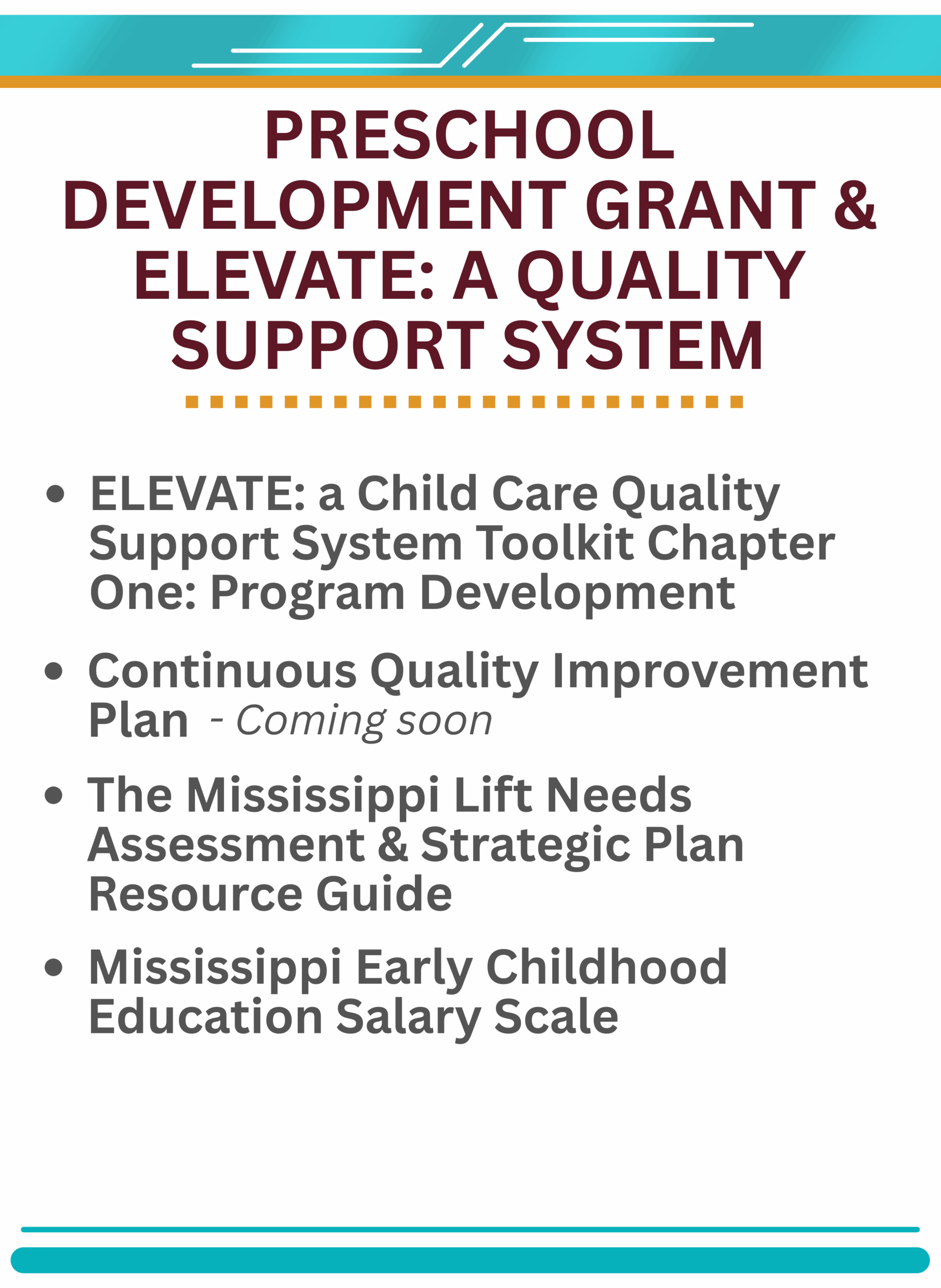 List of PDG activities